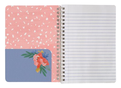 Carolina Pad Silver Lining 1-Subject Pocket Notebook, 5" x 7", College Ruled, 80 Sheets (35000)