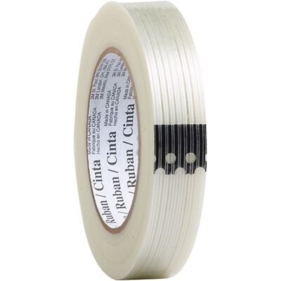 Scotch® Economy Filament Tapes; 1/2W, 72/Case