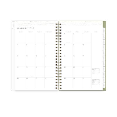 2026 Blue Sky Kelly Ventura Gardens 5" x 8" Calendar Year Weekly & Monthly Planner, Plastic Cover, Multicolored (153065)