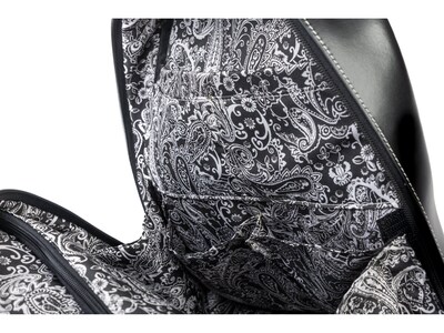 McKlein ROBBINS Leather Laptop Backpack, Medium, Black (99585)