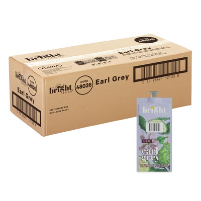 The Bright Tea Co. Earl Grey Black Tea, Flavia Freshpacks, 100/Carton (B506)