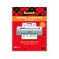 Scotch™ Thermal Laminating Pouches, Letter Size, 100 Pouches (TP5854-100)