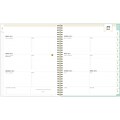 2023-2024 Blue Sky Day Designer Secret Garden Mint 8.5 x 11 Academic Weekly & Monthly Planner, Pla