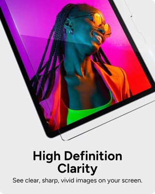 Zagg Glass Elite Scratch-Resistant Tempered Glass Screen Protector for Samsung Galaxy Tab S11 Ultra, Clear (200120487)