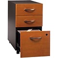Bush Business Furniture Corsa Collection in Natural Cherry Finish; 3-Drawer File, Ready to Assemble