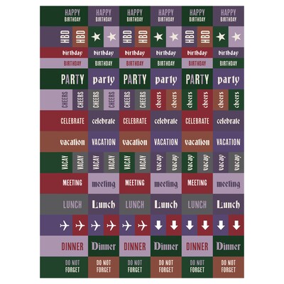2025-2026 TF Publishing Mystic Forest 6.5" x 8" Academic Year Weekly & Monthly Planner, Paperboard Cover (AY26-9210)
