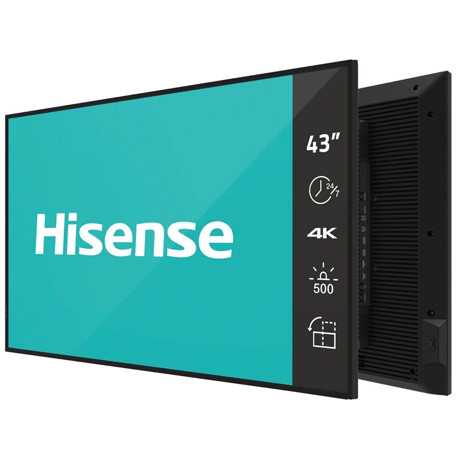 Hisense DM Series 43 4K UHD IPS Digital Signage Commercial Display for Digital Signage (43DM66D)