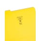 Smead File Folder, 1/3-Cut Tab, Letter Size, Yellow, 100/Box (12934)