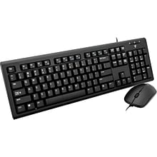 V7 Keyboard and Mouse Combo, Black  (CKU200US)