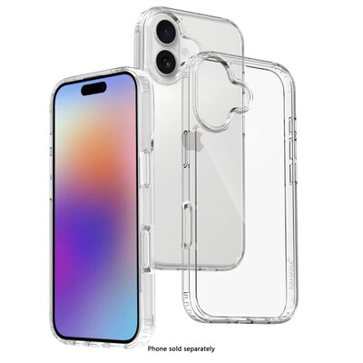 SaharaCase Venture Series Phone Case for iPhone 17, Shock Absorbing, Clear (CP00922)