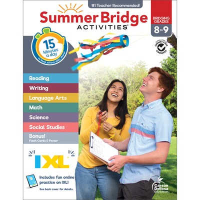 Summer Bridge Activities Grades 8-9 Activity Book (705523)