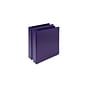 Samsill Earth's Choice 1.5" 3-Ring View Binder, Purple, 2/Pack (SAMMP286508)