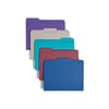 Smead File Folders, 1/3-Cut Tab, Letter Size, Assorted Colors, 100/Box (11948)