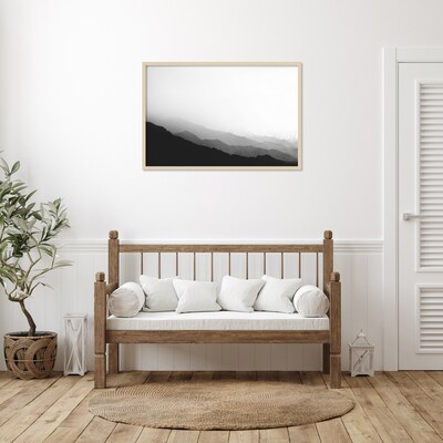Amanti Art Virgin Mountains II by Laura Marshall Wood Framed Wall Art Print, 41 x 28 (A42677389691