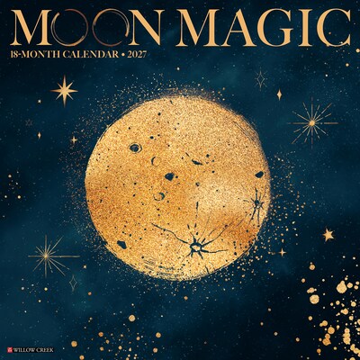 2027 Willow Creek Moon Magic 12 x 12 Monthly Wall Calendar, Assorted Colors (61305)