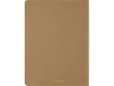 Moleskine Limited Edition Harry Potter Wingardium Leviosa Journal, 7.5" x 9.5", Narrow-Ruled, Kraft, 120 Pages (272173)