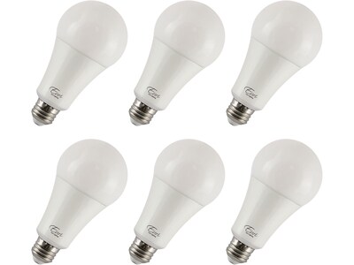 Viribright 17-Watt Cool White LED General-Purpose Bulb, 6/Box (450117-ES)