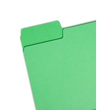 Smead File Folder, 3 Tab, Letter Size, Assorted Colors, 24/Pack (10480)
