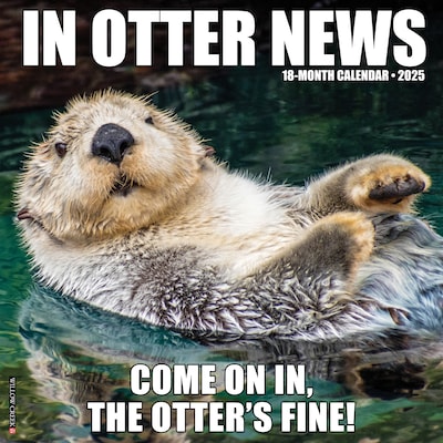 2025 Willow Creek In Otter News 12 x 12 Monthly Wall Calendar (43479)