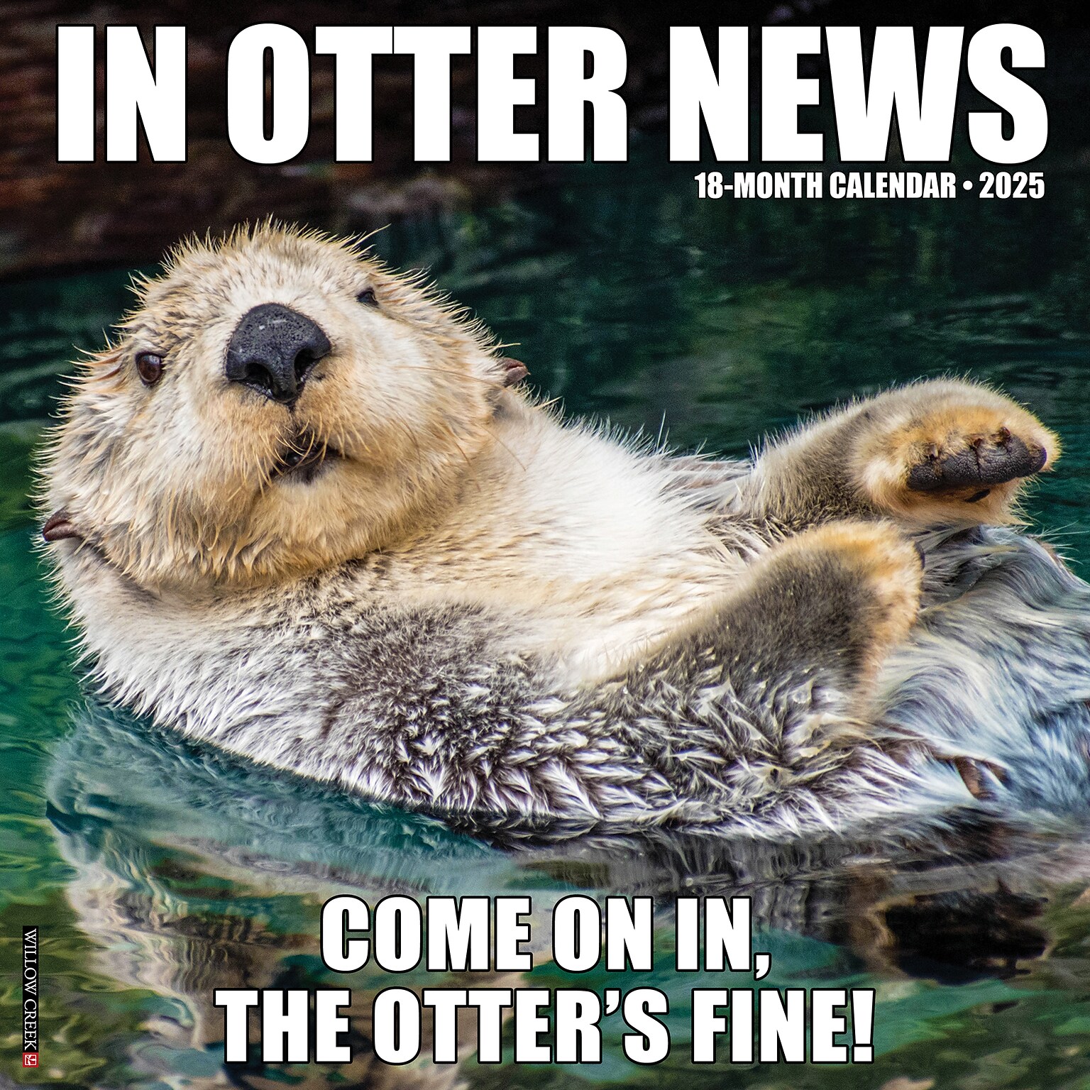 2025 Willow Creek In Otter News 12 x 12 Monthly Wall Calendar (43479)