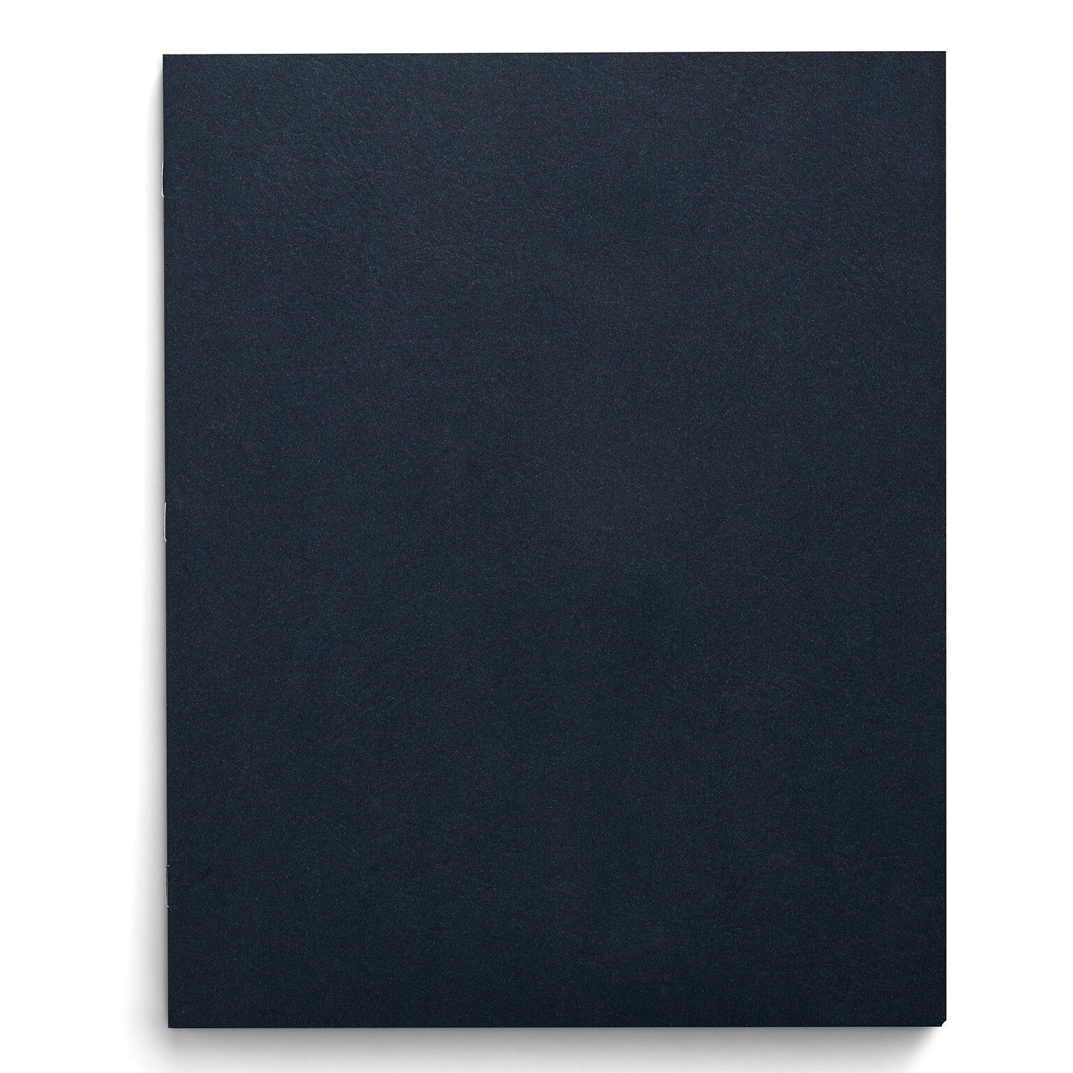 Staples Smooth 2-Pocket Paper Folder, Navy, 25/Box (27539-CC)