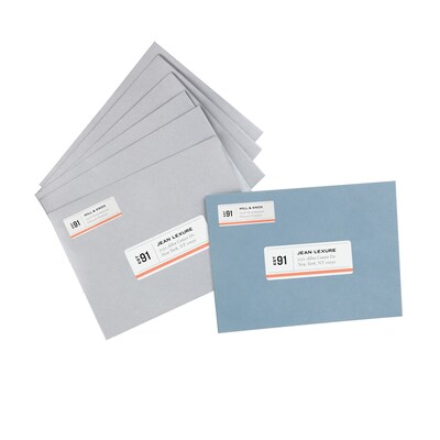 Avery Repositionable Inkjet Address Labels, 1" x 2-5/8", White, 30 Labels/Sheet, 25 Sheets/Pack (58160)