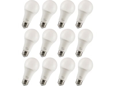 Viribright 5-Watts Cool White LED General-Purpose Bulb, Dozen (450106-ES)