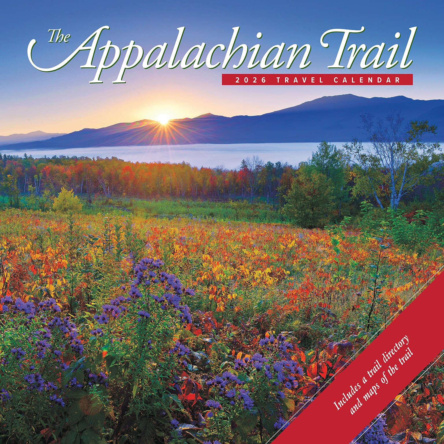 2026 Willow Creek Appalachian Trail 12 x 12 Monthly Wall Calendar (49891)