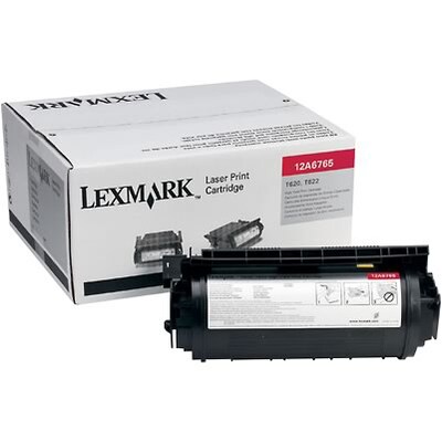 Lexmark™ 12A6765 High Yield Toner Cartridge, Black