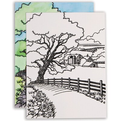 S&S Watercolor Velvet Art Posters, 24/Pack (PS1463)