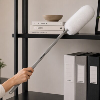 Coastwide Professional Extendable Lamb Wool Duster, Gray