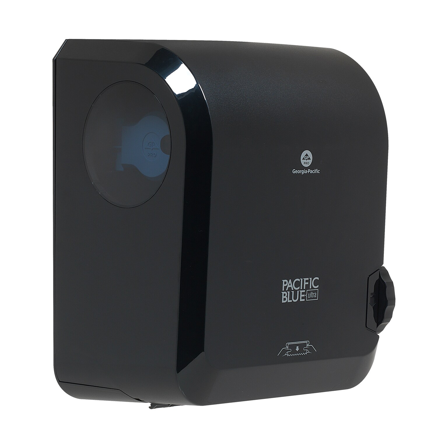 Pacific Blue Ultra Hardwound Paper Towel Dispenser, Black (59589)
