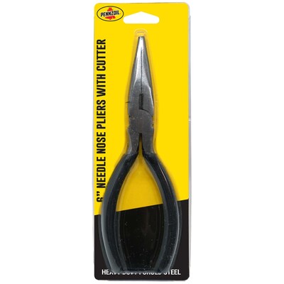 Pennzoil 6 Needle Nose Pliers with Wire Cutters, 6/Pack, 20 Packs/Carton (14729)