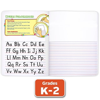 Mead Grades K-2 Primary Journal Composition Notebooks, 7.5 x 9.75