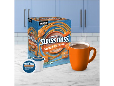 Swiss Miss Salted Caramel Hot Cocoa, Keurig® K-Cup® Pods, 22/Box (5000369264)