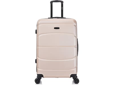 DUKAP SENSE Polycarbonate/ABS Large Suitcase, Champagne (DKSEN00L-CHA)