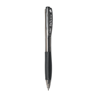 BIC BU3 Retractable Ballpoint Pens, Medium Point, 1.0mm, Black Ink, 18/Pack (BU3P18-BLK)