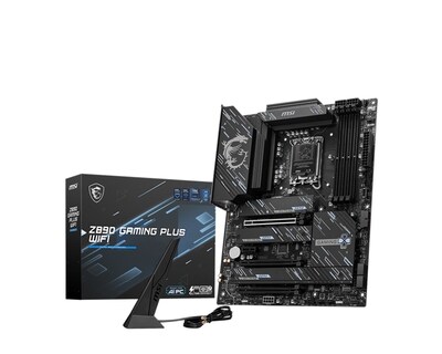 MSI Z890 GAMING PLUS WIFI (Socket LGA 1851) ATX Intel Core Ultra Motherboard (Z890GAMINGPWIFI)