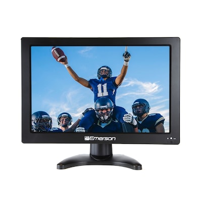 Emerson ET-1300 Portable 13.3 Digital TV with HD Display, Built-in Rechargeable Battery, DC Car Adapter, HDMI & USB Ports