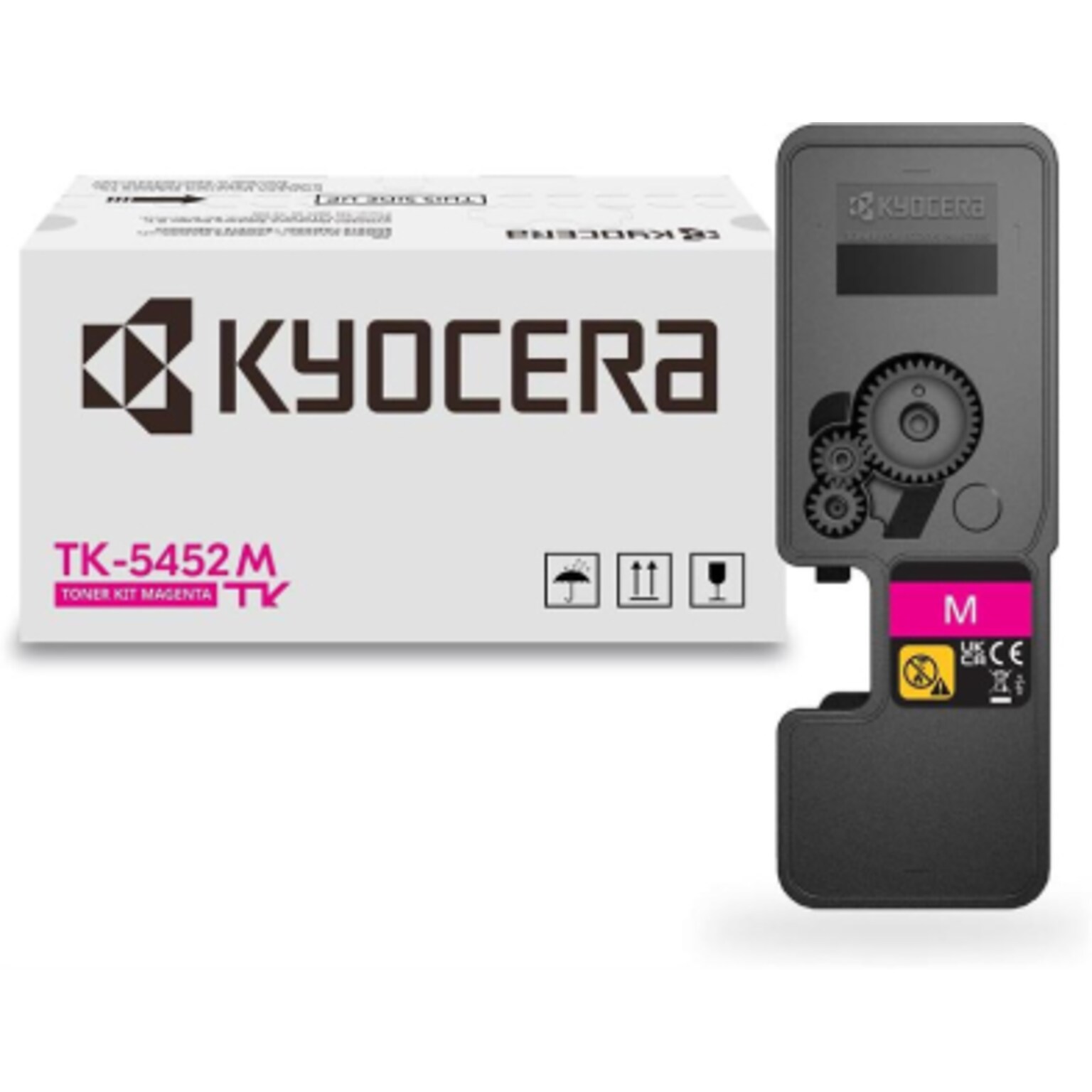 Kyocera TK-5452M Magenta Standard Yield Toner Cartridge, Prionts Up to 3,200 Pages (1T0C0DBUS0)