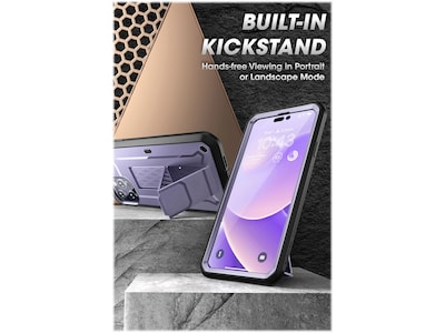 SUPCASE Unicorn Beetle PRO Deep Purple Rugged Case for iPhone 14 Pro Max (SUP-iPhone2022Pro-6.7-UBPro-SP-Mauve)