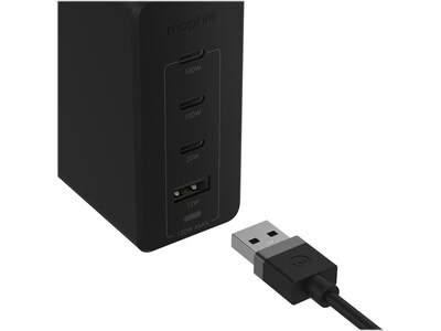 Mophie Speedport 120 4-Port GaN Fast Charger, Black (409909308)