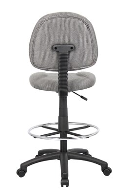 Boss Drafting Stool w/ Footring; Gray