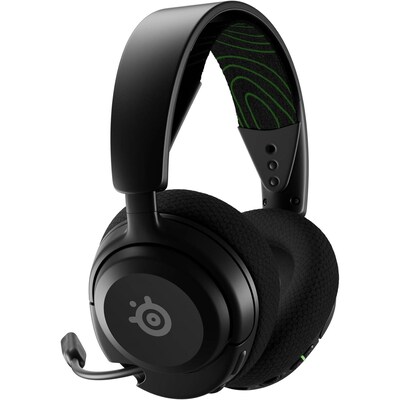 SteelSeries Arctis Nova 5X Wireless Noise Canceling Bluetooth Stereo Gaming Headset, USB-C, PC/Xbox, Black (61676)