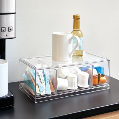 iDESIGN Tea Drawers, Clear, 2/Set (27946M2)
