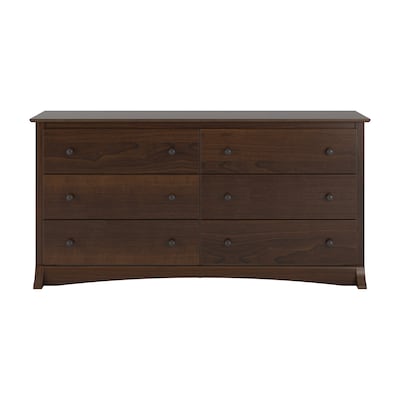 Prepac Fremont 29 6-Drawer Dresser, Espresso (EDC-6330-K)