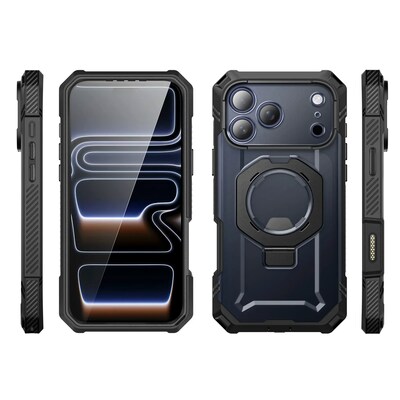 SUPCASE UBGrip Pro MagSafe Case for iPhone 17 Pro Max, Shock Absorbing, Black (SUP-iPhone2025Max-GripPro-GSSP-Black)