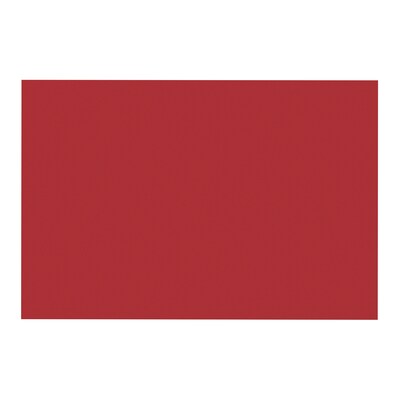 Prang 12" x 18" Construction Paper, Holiday Red, 50 Sheets/Pack, 5 Packs/Bundle (PAC9907-5)