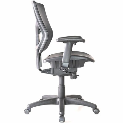 Lorell Conjure Ergonomic Mesh Swivel Task Chair, Black (LLR62014)
