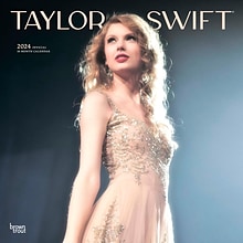 2024 BrownTrout Taylor Swift Official 12 x 24 Monthly Wall Calendar (9781975466381)
